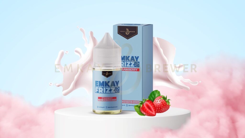 Liquid Emkay Frizz Strawberry